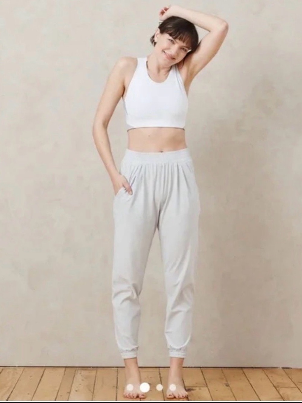 Aday Pack It Up Pants in cloud size large